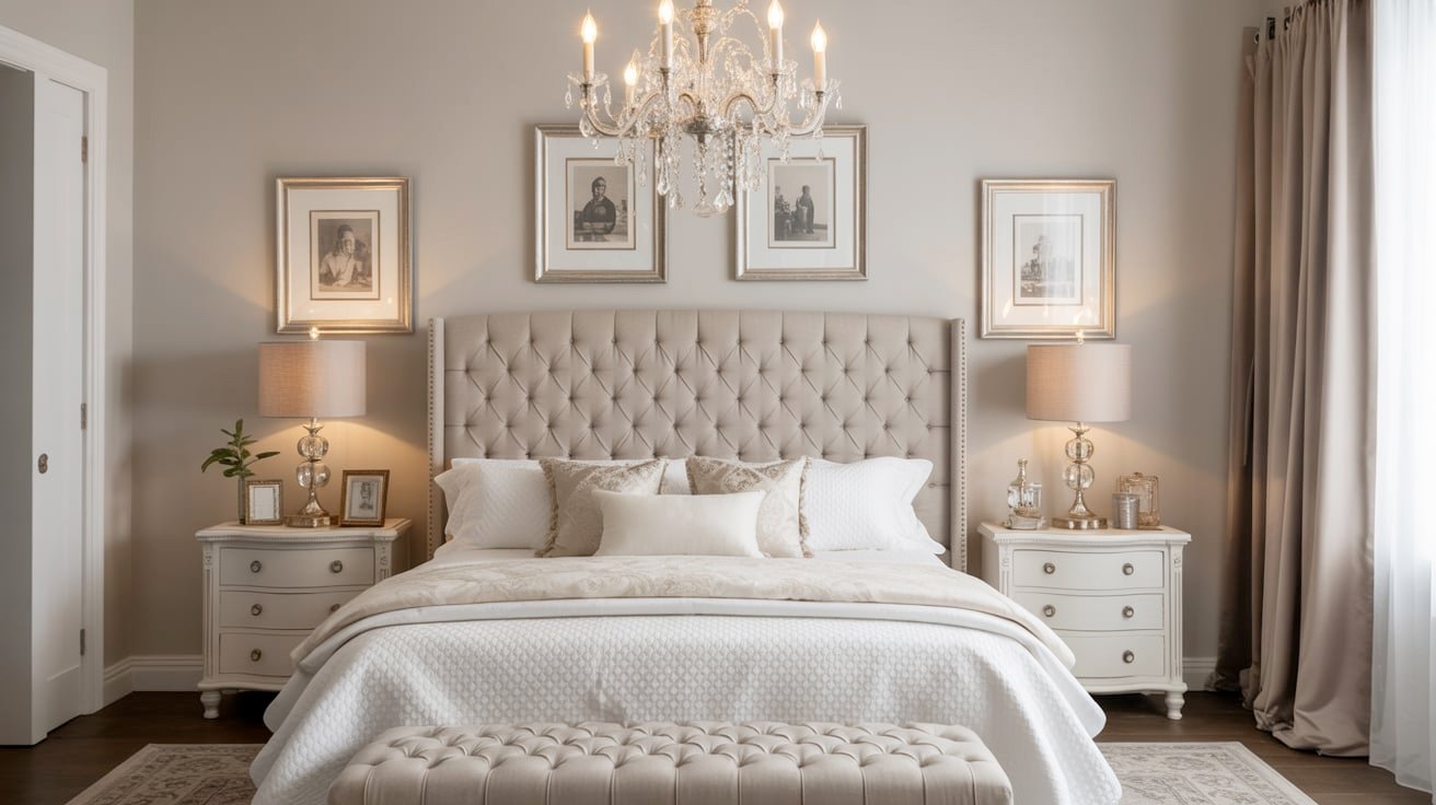 Read more about the article Classy Beige Bedroom Ideas: Master Victorian-Inspired Elegance on Any Budget